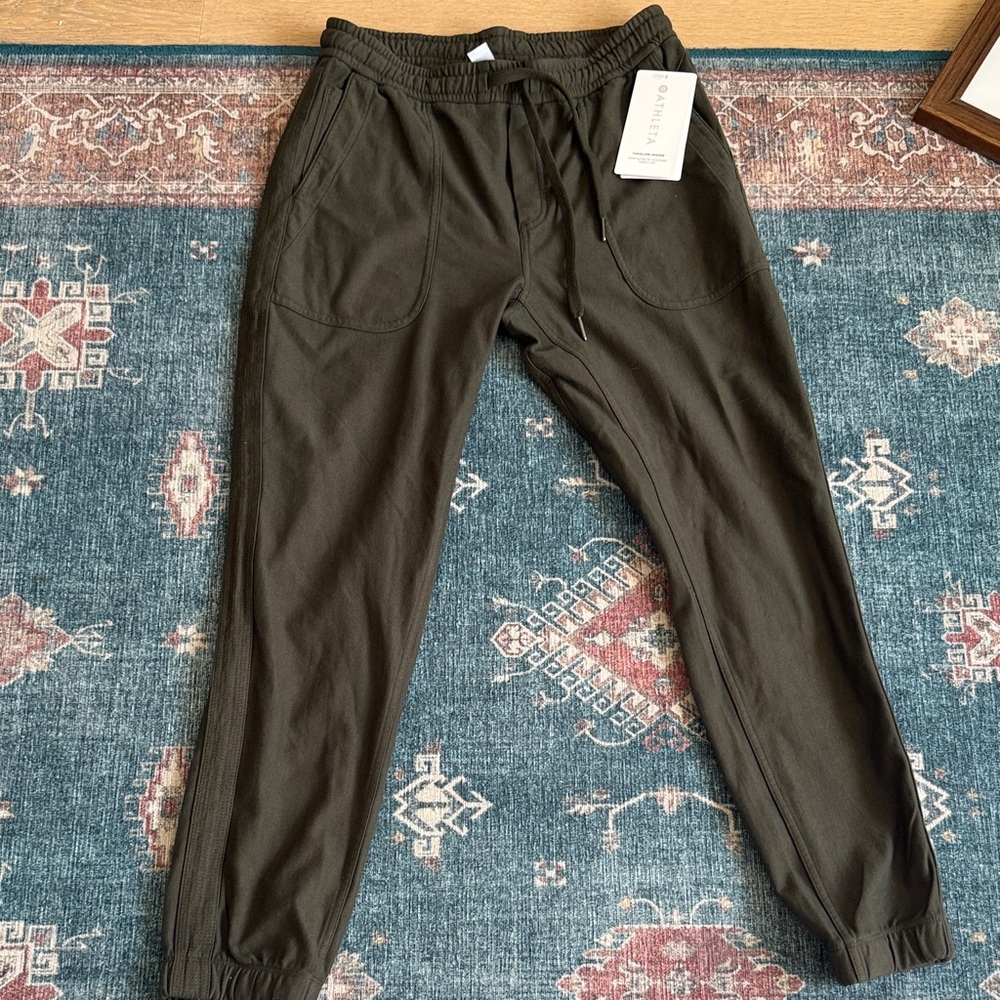 Athleta Olive Green Joggers